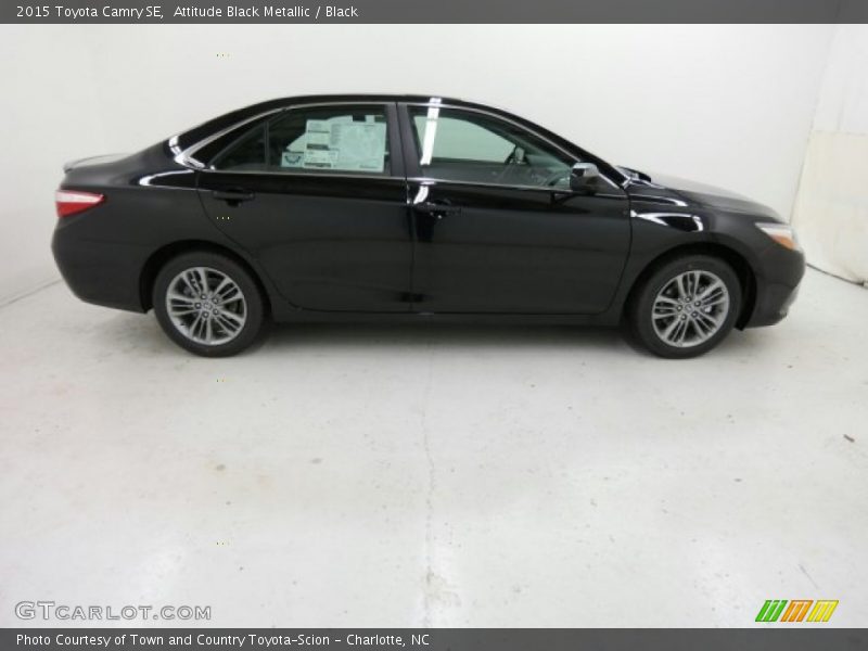 Attitude Black Metallic / Black 2015 Toyota Camry SE