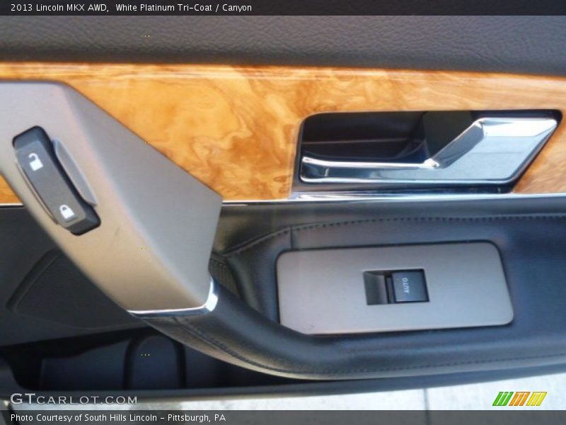 White Platinum Tri-Coat / Canyon 2013 Lincoln MKX AWD