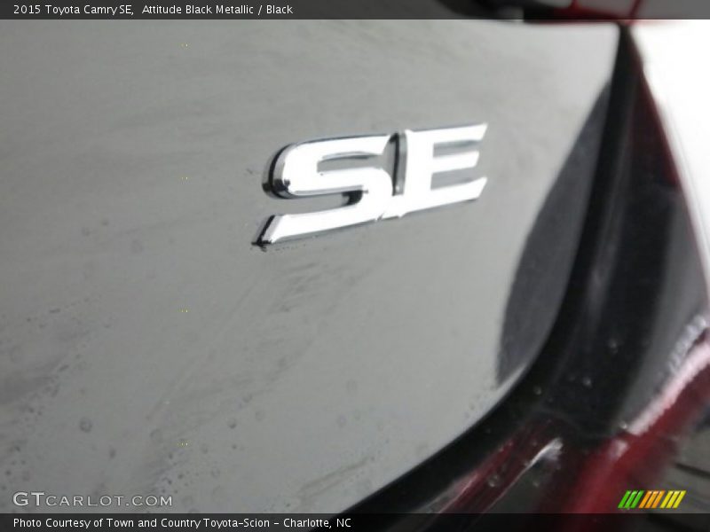 Attitude Black Metallic / Black 2015 Toyota Camry SE