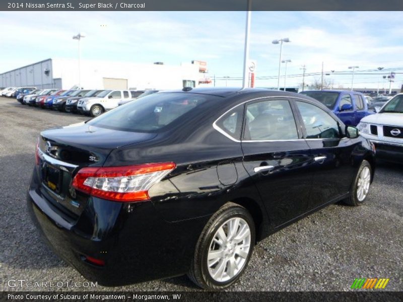 Super Black / Charcoal 2014 Nissan Sentra SL