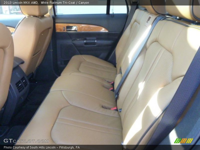 White Platinum Tri-Coat / Canyon 2013 Lincoln MKX AWD