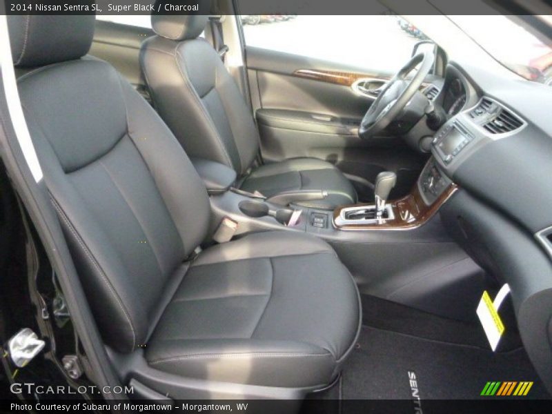 Super Black / Charcoal 2014 Nissan Sentra SL