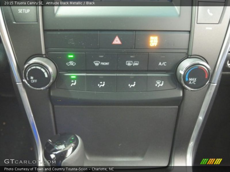 Attitude Black Metallic / Black 2015 Toyota Camry SE