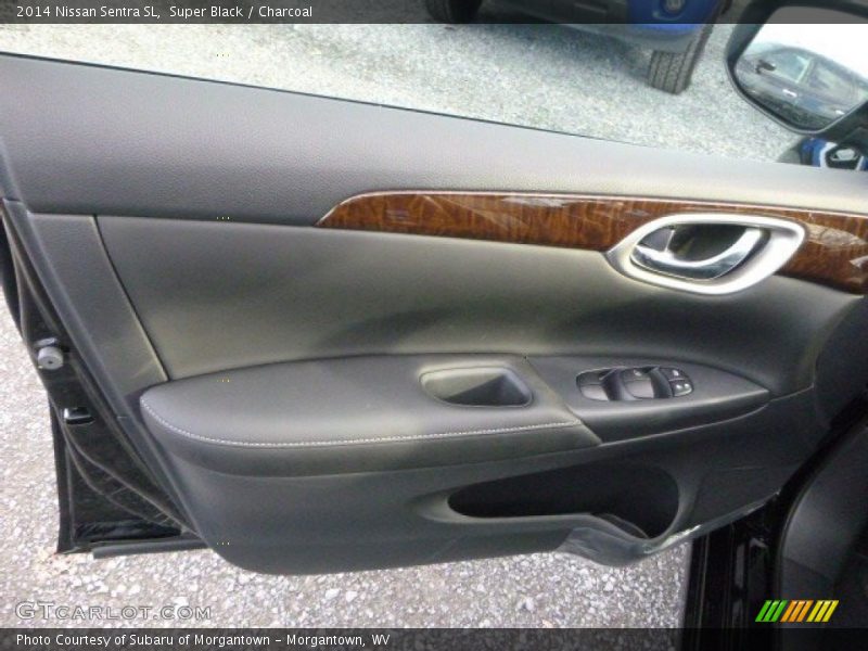 Super Black / Charcoal 2014 Nissan Sentra SL