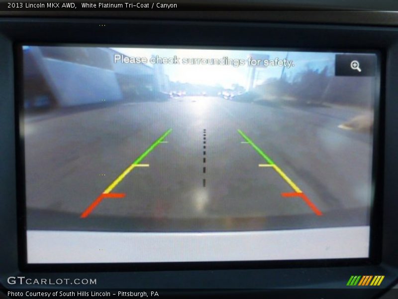 White Platinum Tri-Coat / Canyon 2013 Lincoln MKX AWD