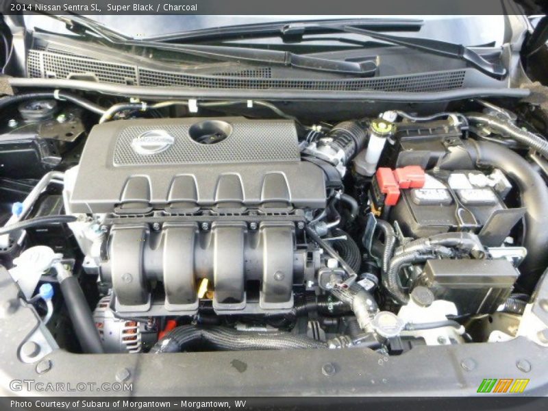 Super Black / Charcoal 2014 Nissan Sentra SL