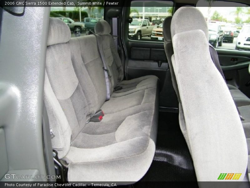 Summit White / Pewter 2006 GMC Sierra 1500 Extended Cab