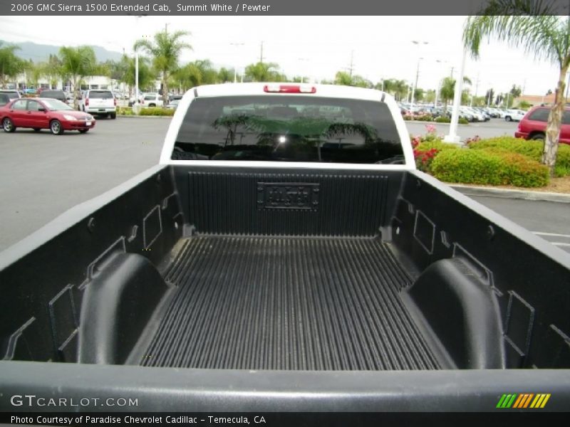 Summit White / Pewter 2006 GMC Sierra 1500 Extended Cab