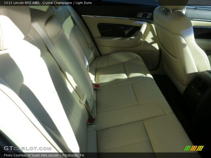 Crystal Champagne / Light Dune 2013 Lincoln MKS AWD