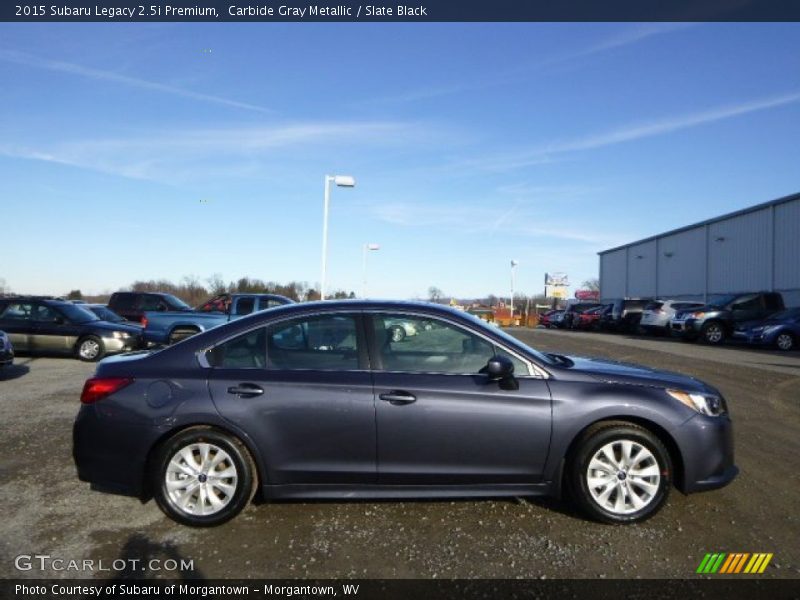 Carbide Gray Metallic / Slate Black 2015 Subaru Legacy 2.5i Premium