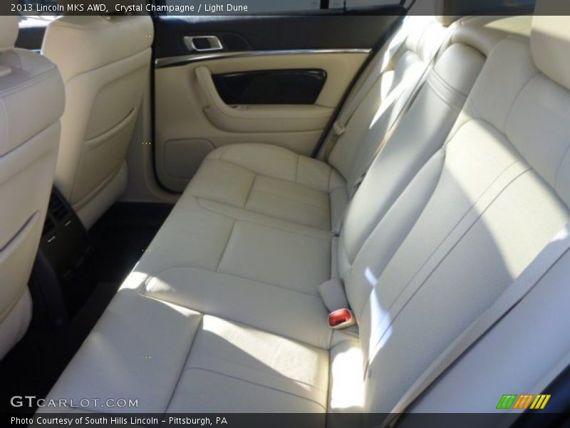 Crystal Champagne / Light Dune 2013 Lincoln MKS AWD