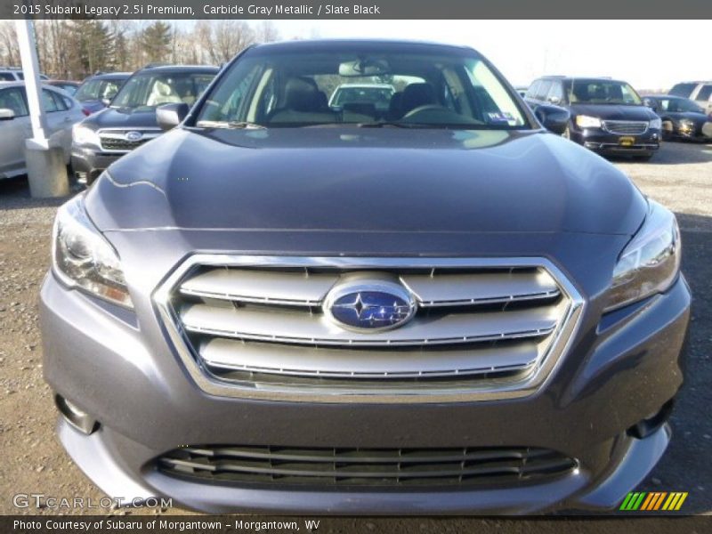 Carbide Gray Metallic / Slate Black 2015 Subaru Legacy 2.5i Premium