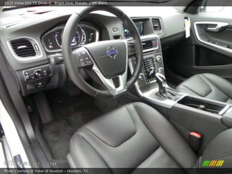  2015 S60 T5 Drive-E Off-Black Interior