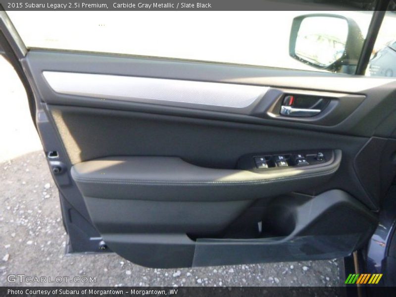 Carbide Gray Metallic / Slate Black 2015 Subaru Legacy 2.5i Premium