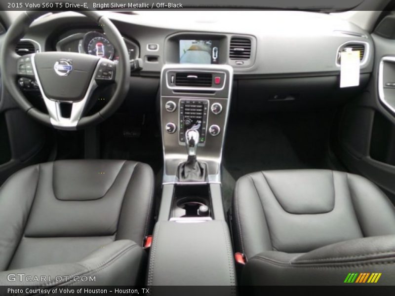 Bright Silver Metallic / Off-Black 2015 Volvo S60 T5 Drive-E