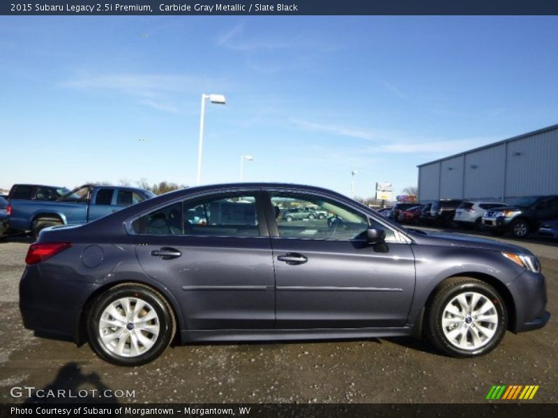 Carbide Gray Metallic / Slate Black 2015 Subaru Legacy 2.5i Premium