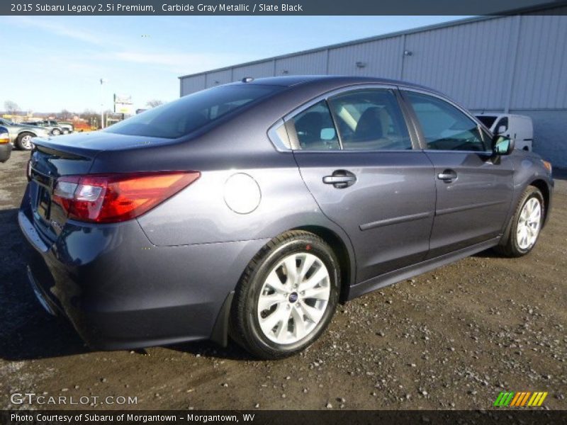 Carbide Gray Metallic / Slate Black 2015 Subaru Legacy 2.5i Premium