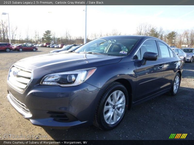 Carbide Gray Metallic / Slate Black 2015 Subaru Legacy 2.5i Premium