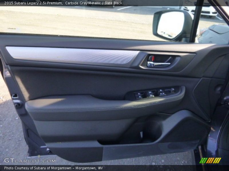 Carbide Gray Metallic / Slate Black 2015 Subaru Legacy 2.5i Premium
