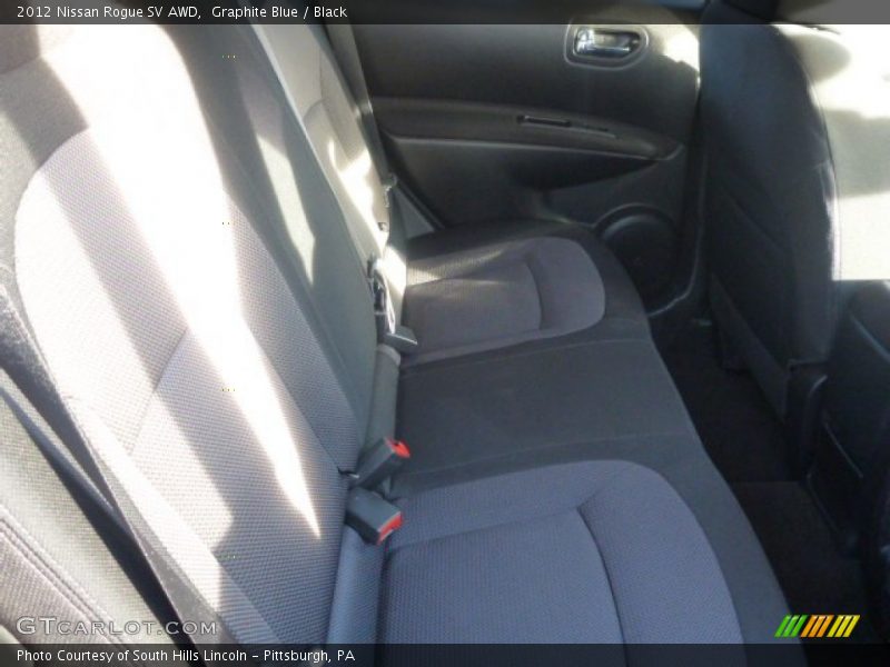 Graphite Blue / Black 2012 Nissan Rogue SV AWD