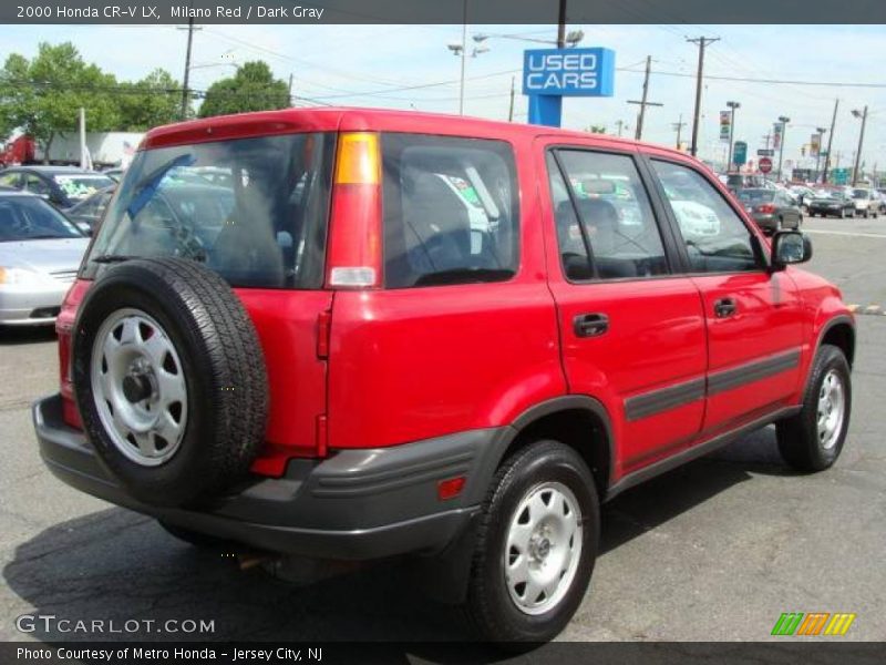 Milano Red / Dark Gray 2000 Honda CR-V LX