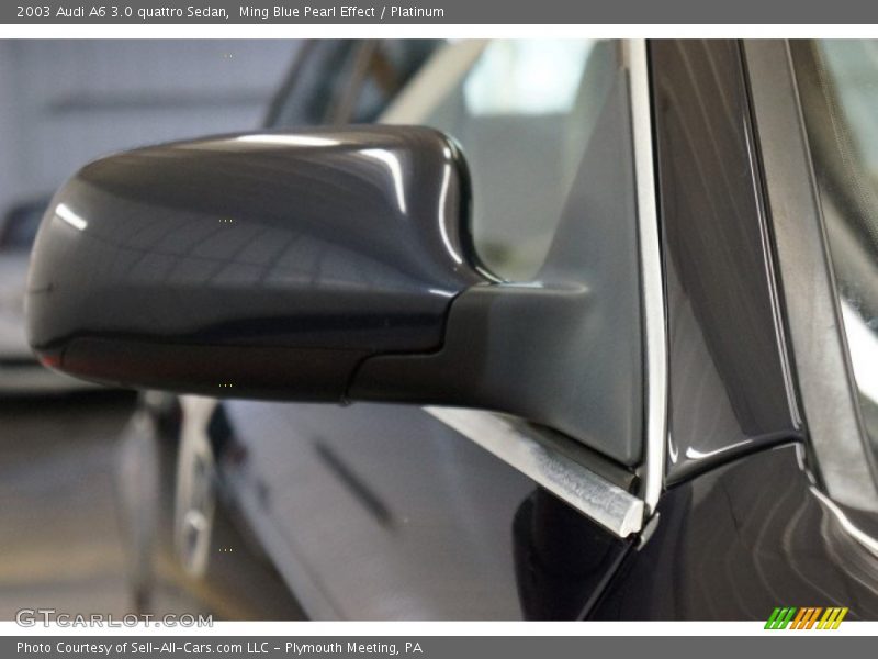 Ming Blue Pearl Effect / Platinum 2003 Audi A6 3.0 quattro Sedan