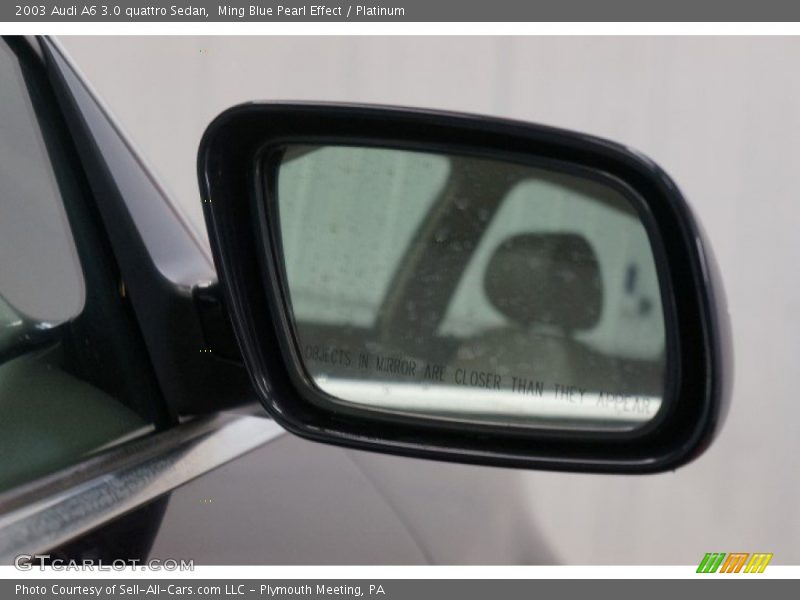 Ming Blue Pearl Effect / Platinum 2003 Audi A6 3.0 quattro Sedan
