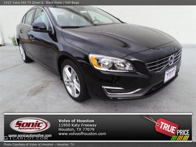 Black Stone / Soft Beige 2015 Volvo S60 T5 Drive-E