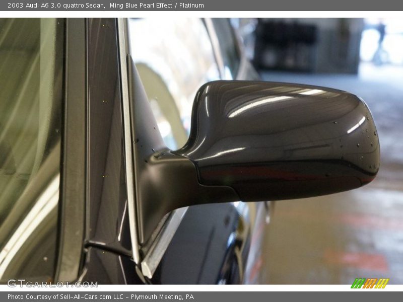 Ming Blue Pearl Effect / Platinum 2003 Audi A6 3.0 quattro Sedan