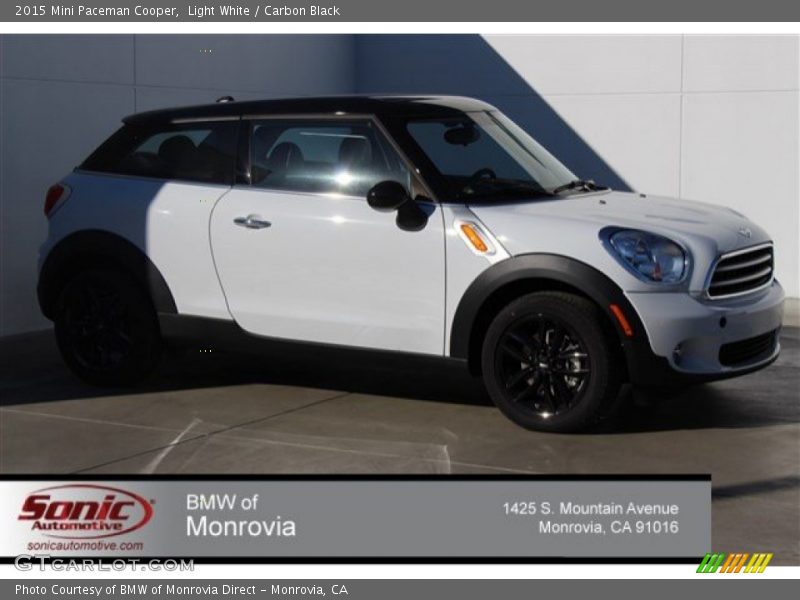 Light White / Carbon Black 2015 Mini Paceman Cooper
