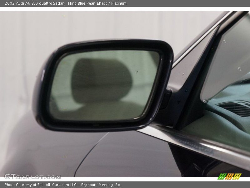 Ming Blue Pearl Effect / Platinum 2003 Audi A6 3.0 quattro Sedan