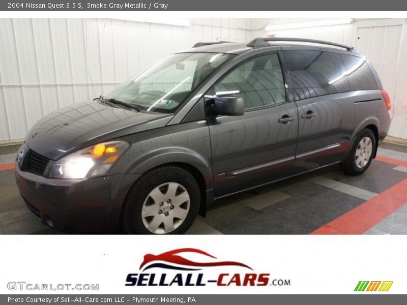 Smoke Gray Metallic / Gray 2004 Nissan Quest 3.5 S