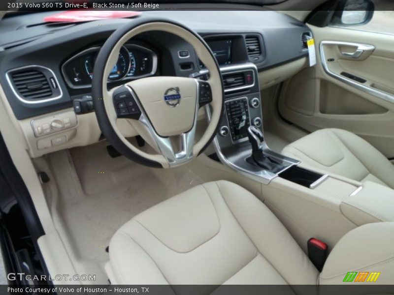 Black Stone / Soft Beige 2015 Volvo S60 T5 Drive-E