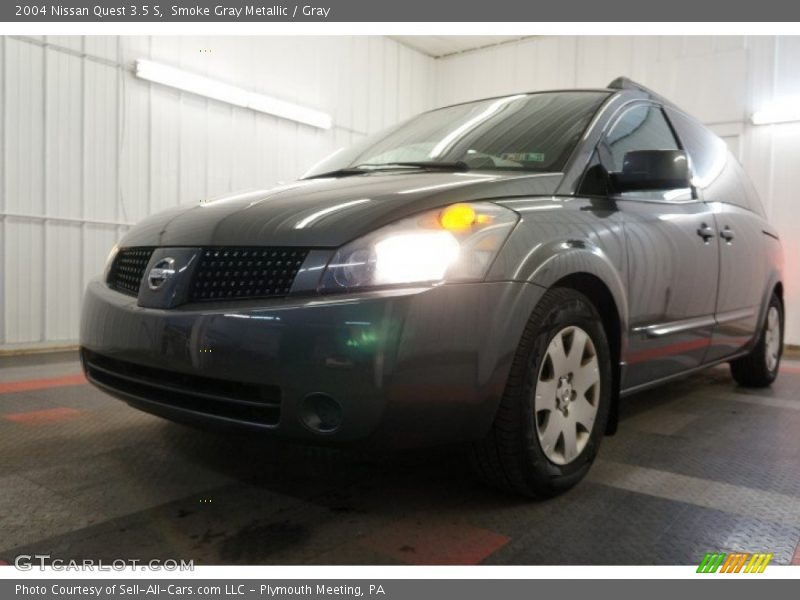Smoke Gray Metallic / Gray 2004 Nissan Quest 3.5 S