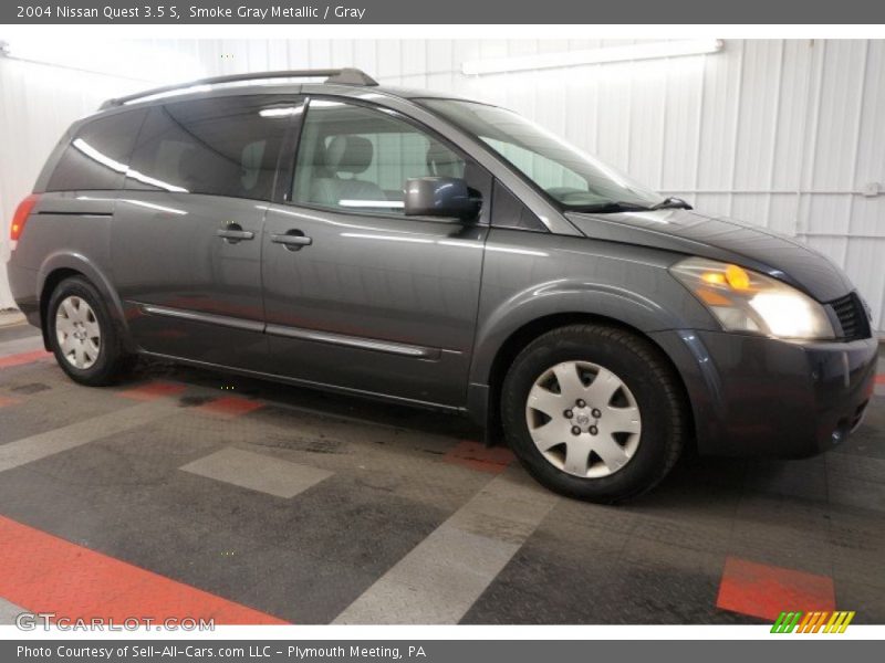 Smoke Gray Metallic / Gray 2004 Nissan Quest 3.5 S