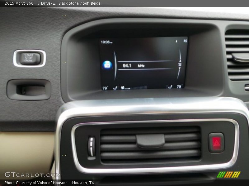 Black Stone / Soft Beige 2015 Volvo S60 T5 Drive-E