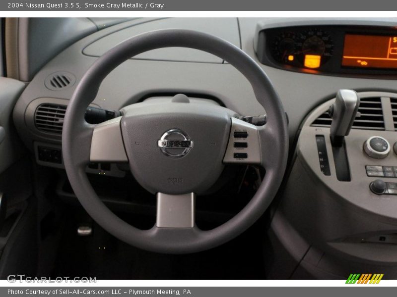 Smoke Gray Metallic / Gray 2004 Nissan Quest 3.5 S