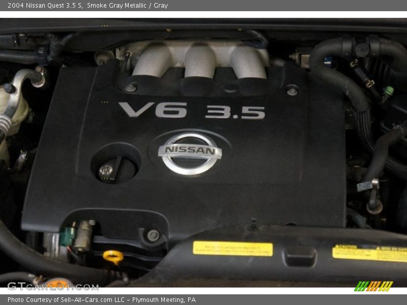 Smoke Gray Metallic / Gray 2004 Nissan Quest 3.5 S
