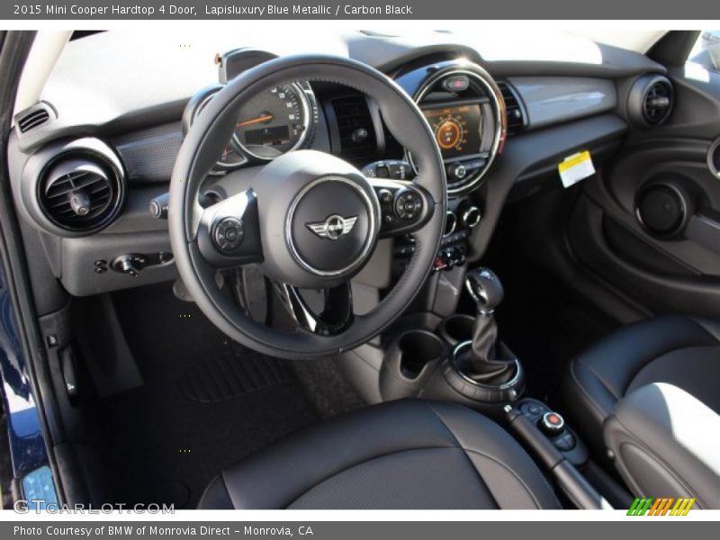  2015 Cooper Hardtop 4 Door Carbon Black Interior
