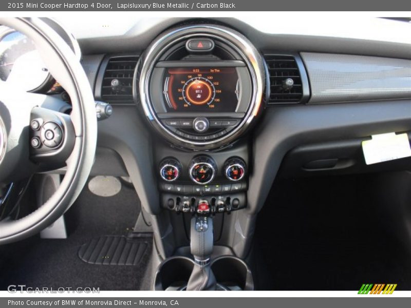 Lapisluxury Blue Metallic / Carbon Black 2015 Mini Cooper Hardtop 4 Door