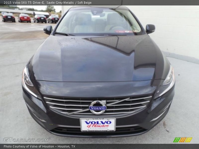 Savile Grey Metallic / Soft Beige 2015 Volvo S60 T5 Drive-E