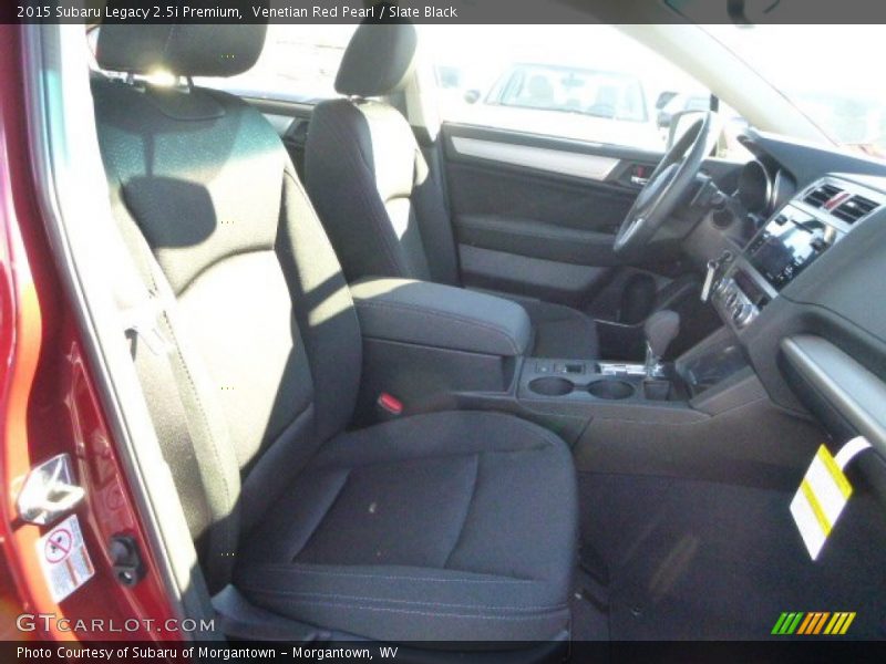 Venetian Red Pearl / Slate Black 2015 Subaru Legacy 2.5i Premium
