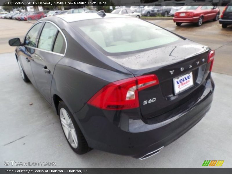 Savile Grey Metallic / Soft Beige 2015 Volvo S60 T5 Drive-E