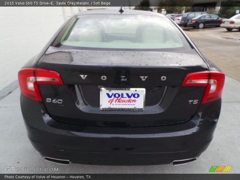 Savile Grey Metallic / Soft Beige 2015 Volvo S60 T5 Drive-E