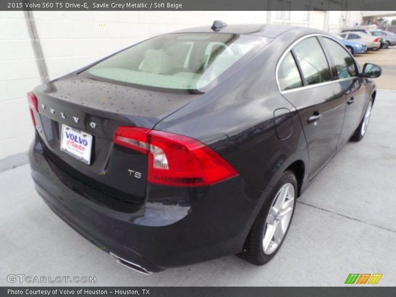 Savile Grey Metallic / Soft Beige 2015 Volvo S60 T5 Drive-E