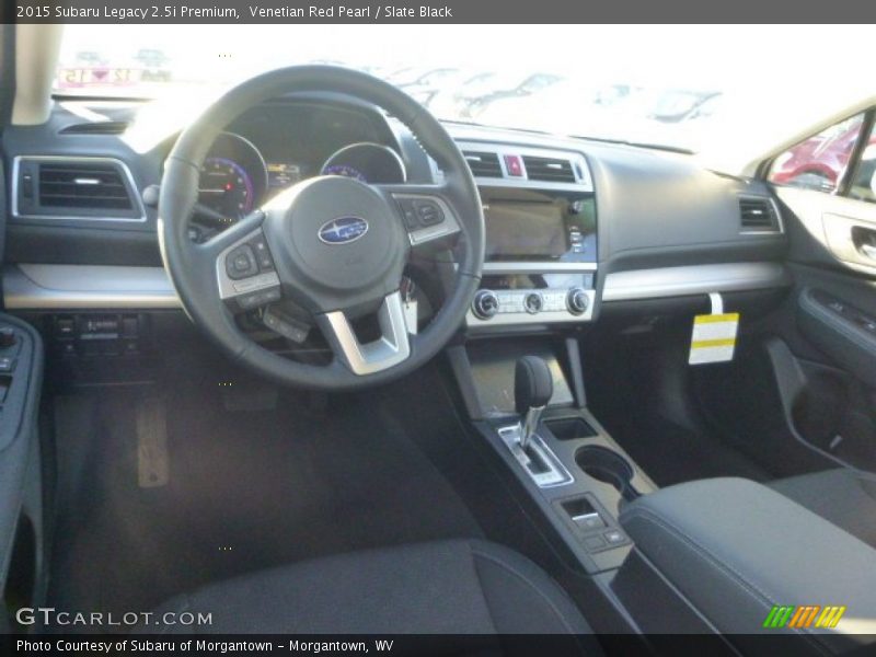 Venetian Red Pearl / Slate Black 2015 Subaru Legacy 2.5i Premium
