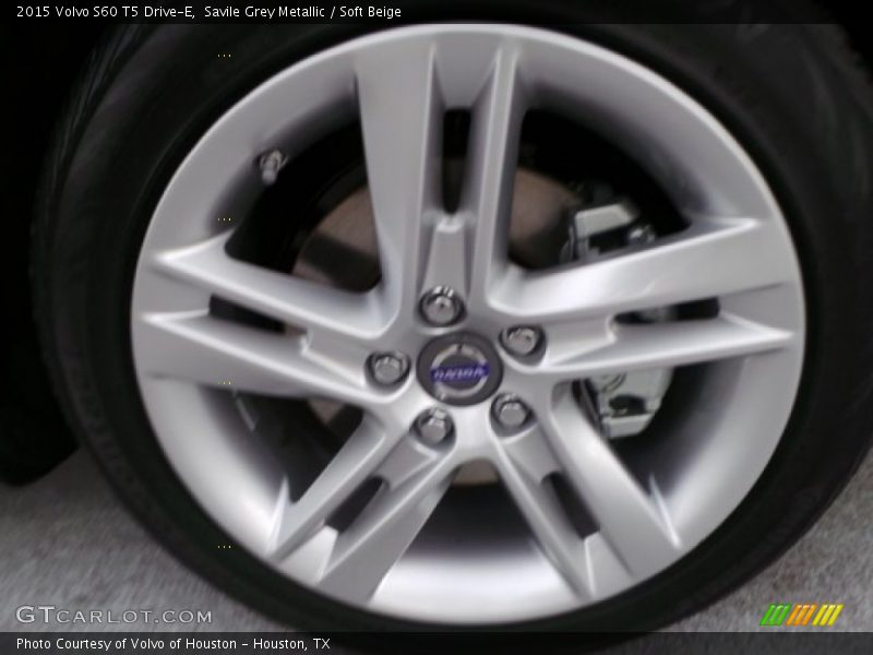 Savile Grey Metallic / Soft Beige 2015 Volvo S60 T5 Drive-E