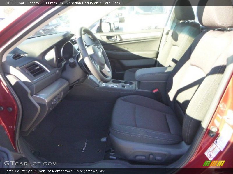Venetian Red Pearl / Slate Black 2015 Subaru Legacy 2.5i Premium