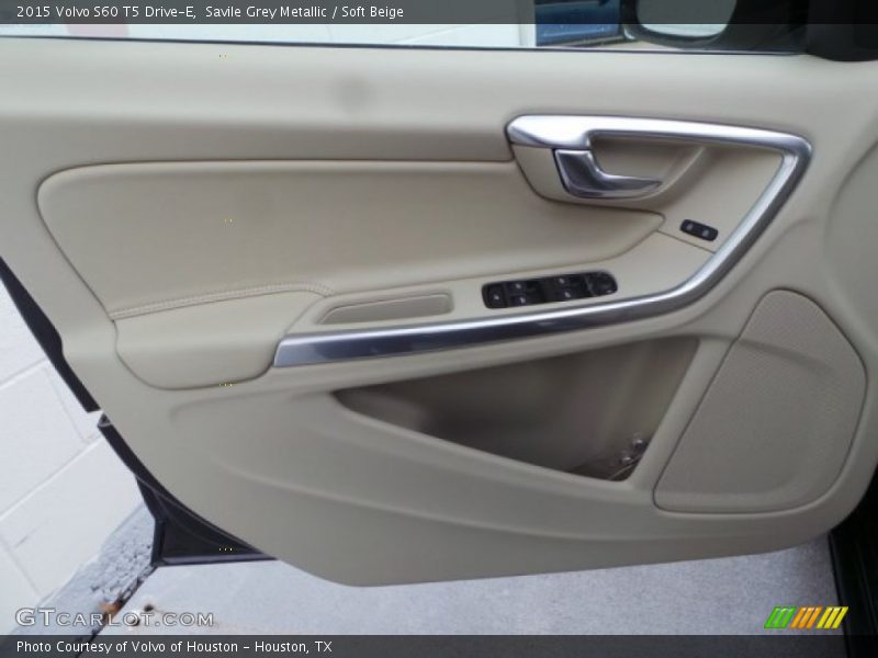 Savile Grey Metallic / Soft Beige 2015 Volvo S60 T5 Drive-E