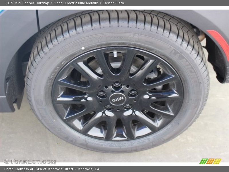 Electric Blue Metallic / Carbon Black 2015 Mini Cooper Hardtop 4 Door